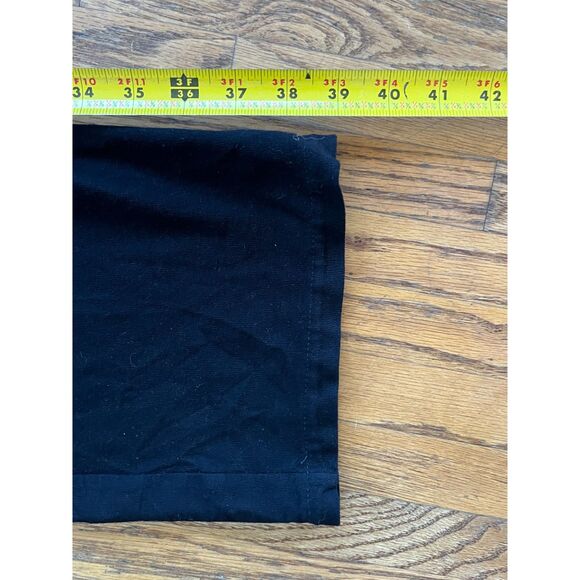 EILEEN FISHER Black Viscose Straight Leg Pants Trousers Women's Sz Small Petite - Picture 7 of 8